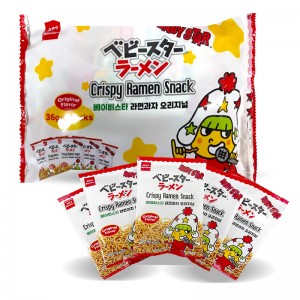 2500 (행사) 베이비스타 도데카이 라면과자 오리지널 36g*5개 (낱개바코드없음)