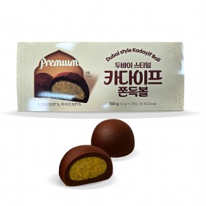 8000 두바이 프리미엄 쫀득볼 100g (50g*2개) 파스타치오 스프레드